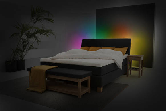Atmosphäre im schlafzimmer: on light · licht im netz® · version ... Schlafzimmer gestalten licht