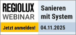 Regiolux Webinar - Sanieren mit System - 04. November 2025 - 09:30 Uhr