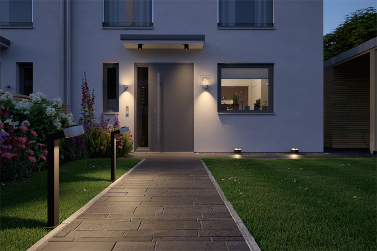 Außenbeleuchtung mit System Plug & Shine von Paulmann ONLIGHT